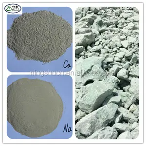 Bohrschlamm Natrium und Kalzium Bentonit Pulver für Verkauf