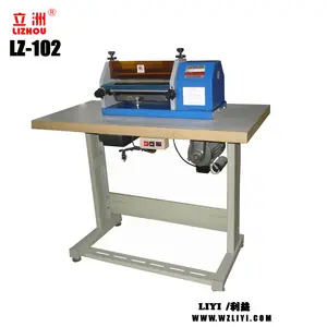 LZ-102 wenzhou, proveedor de máquinas de pegamento con mesa a la venta