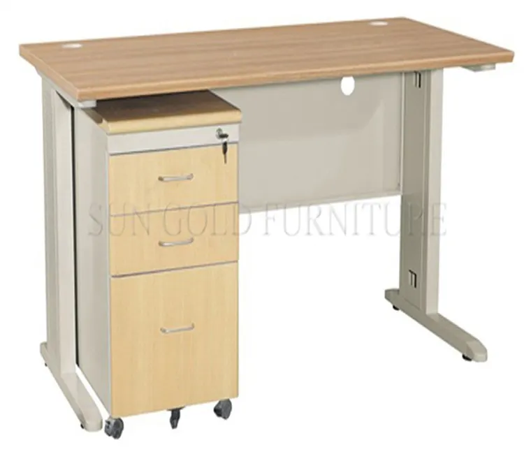 Moderner Schreibtisch Schreibtisch mit Beinen Metall Großhandel billig maßge schneiderte Firma arbeiten Büro Computer tische