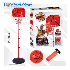 卸売アウトドアスポーツ玩具2メートルリフトバスケットボールスタンドキッド