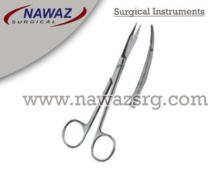 Haute qualité Sharp Goldman Fox ciseaux délicats droits 13cm ciseaux chirurgicaux en acier inoxydable droits - Product Image 2