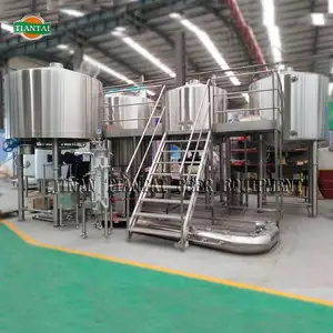 5000lの市販ビール醸造設備