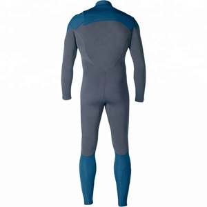 Combinaisons de plongée personnalisées en néoprène imperméable avec logo GBS 4/3 pour hommes, fermeture éclair sur la poitrine, pour le surf et la plongée en eau froide, vente en gros - Product Image 4
