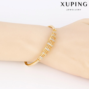 51550 Xuping Firozabad Glass <strong>Indian</strong> Multicolor Silk Thread Online <strong>Bangles</strong> - Product Image 4
