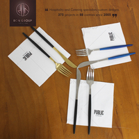 Dessus de table d'hôtel en bois massif carré de restaurant café boutique personnalisée commerciale en gros