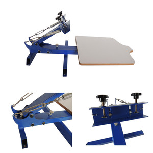 Giá Rẻ 1 Màu 1 Trạm May Lụa Màn Hình Máy In - Product Image 4