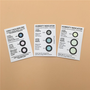 <span class=keywords><strong>La</strong></span> Production en grandes séries Non cobalt Humidité Indicateur <span class=keywords><strong>Carte</strong></span> - Product Image 5