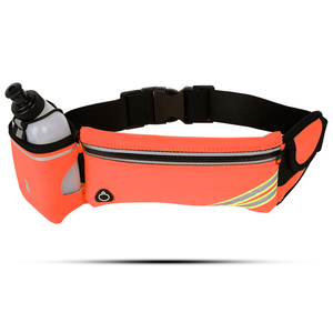 Hot Sale Elastic Neoprene Hydration Sports Running Waist Bag <strong>Belt</strong> with logo 2 Water <strong>Bottles</strong> - Product Image 6