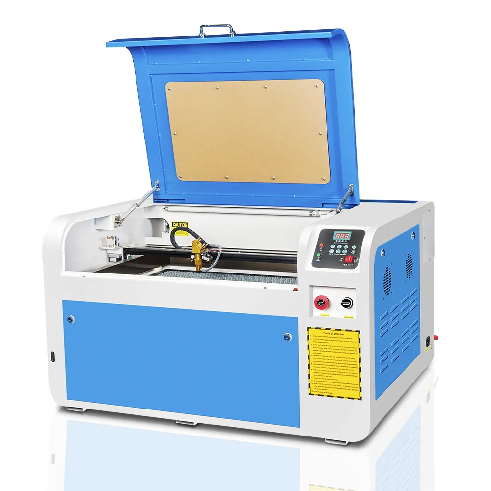 Machine de gravure Laser pour papier acrylique bois, 400x600mm, 4060 460