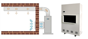 Humidificateur à distance réglable, 360L/D, humidificateur industriel, pour entrepôt et cellulaire - Product Image 3