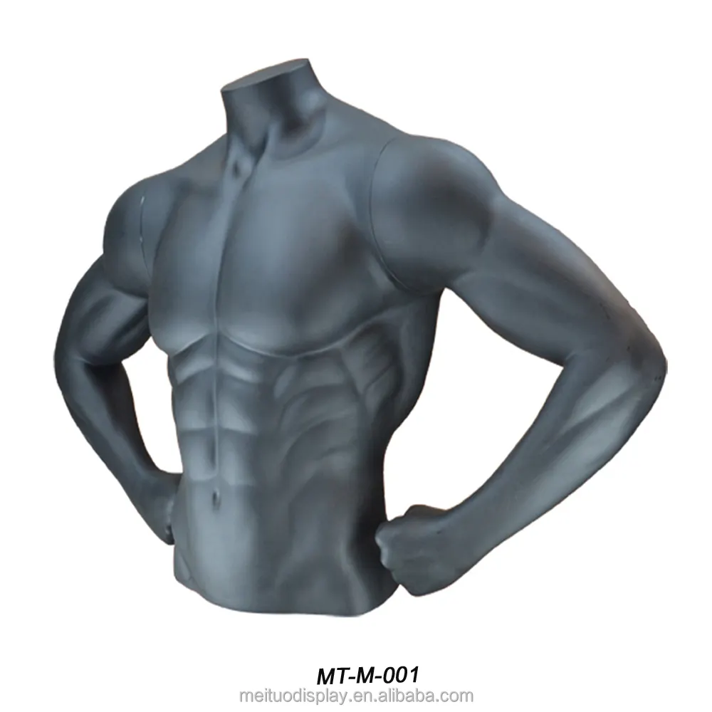 2016 muscle matt black upper body man model