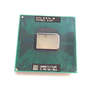 Untuk Intel CPU Core 2 Duo T9600 CPU 6M Cache/2.8GHz/1066/Soket Dual-Core 478 Prosesor Laptop GM45 PM45