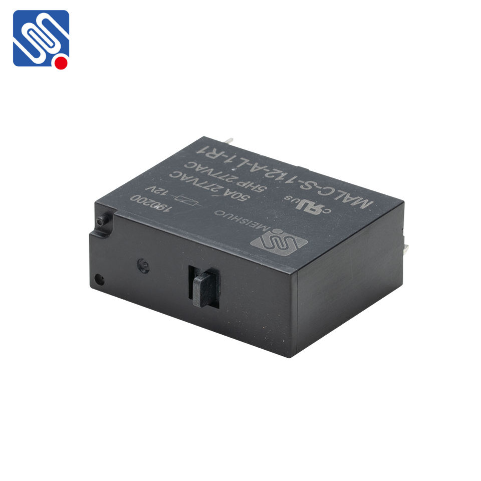 Meishuo MALC ROHS 277VAC 50A 277VAC 5v 12v High Power sealed Latching Relay for Smart Home