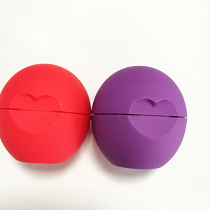 PP Egg Shaped 7g Lip Balm Ball Container / Tin / Jar <strong>case</strong> for Lip Products <strong>Lipstick</strong> Container - Product Image 1