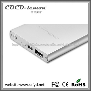La caja más nueva de la aleación de aluminio del diseño 5000mAh cargador portátil para Samsung / Iphone y todos los otros teléfo - Product Image 5