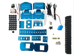 17 DOF Biped <span class=keywords><strong>robotica</strong></span> <span class=keywords><strong>educativa</strong></span> robot umanoide <span class=keywords><strong>kit</strong></span> staffa/struttura in alluminio/robot parti di DIY - Product Image 6