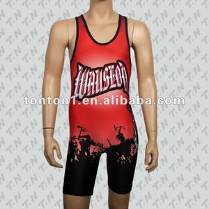 le costume de lutte sublimé de singulet de <span class=keywords><strong>lycra</strong></span> conçoivent en fonction <span class=keywords><strong>du</strong></span> client - Product Image 1
