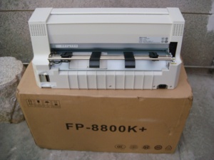 Jolimark FP 8800 K + a matrice di punti ad alta velocità e heavy duty 24 pin ampia trasporto stampante ad impatto - Product Image 5