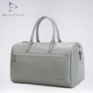最流行的易携带皮革旅行包真皮行李包大容量手提包