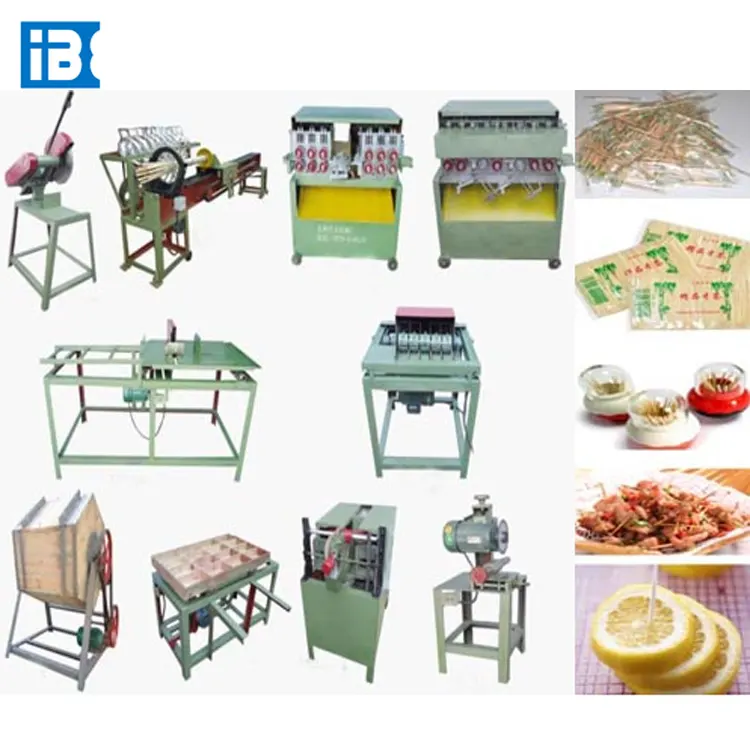 Automatic bamboo toothpick making machine/tooth pick making machine/automatic wood toothpick processing