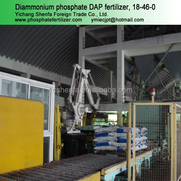 HS КОД 31053000 ди-аммоний фосфат DAP 18-46-0 удобрение в Yichang Китай