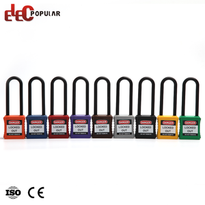 <span class=keywords><strong>Cadenas</strong></span> de sécurité Elecpopular 2025 en acier à longue anse, isolation en nylon, roulement à billes, revêtement poudré, certifié CE pour achats en gros - Product Image 3