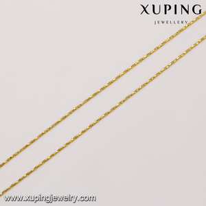 41506 Xuping 골드 목걸이 보석, 24k 패션 두바이 9 그램 체인 목걸이 - Product Image 4