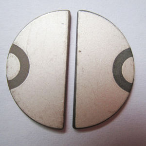 Cerámica Piezoeléctrica de Marca AV para Monitor de Frecuencia Cardíaca Fetal, Disco Piezoeléctrico Semicircular, Transductor Ultrasónico con Tamaño Personalizado - Product Image 1