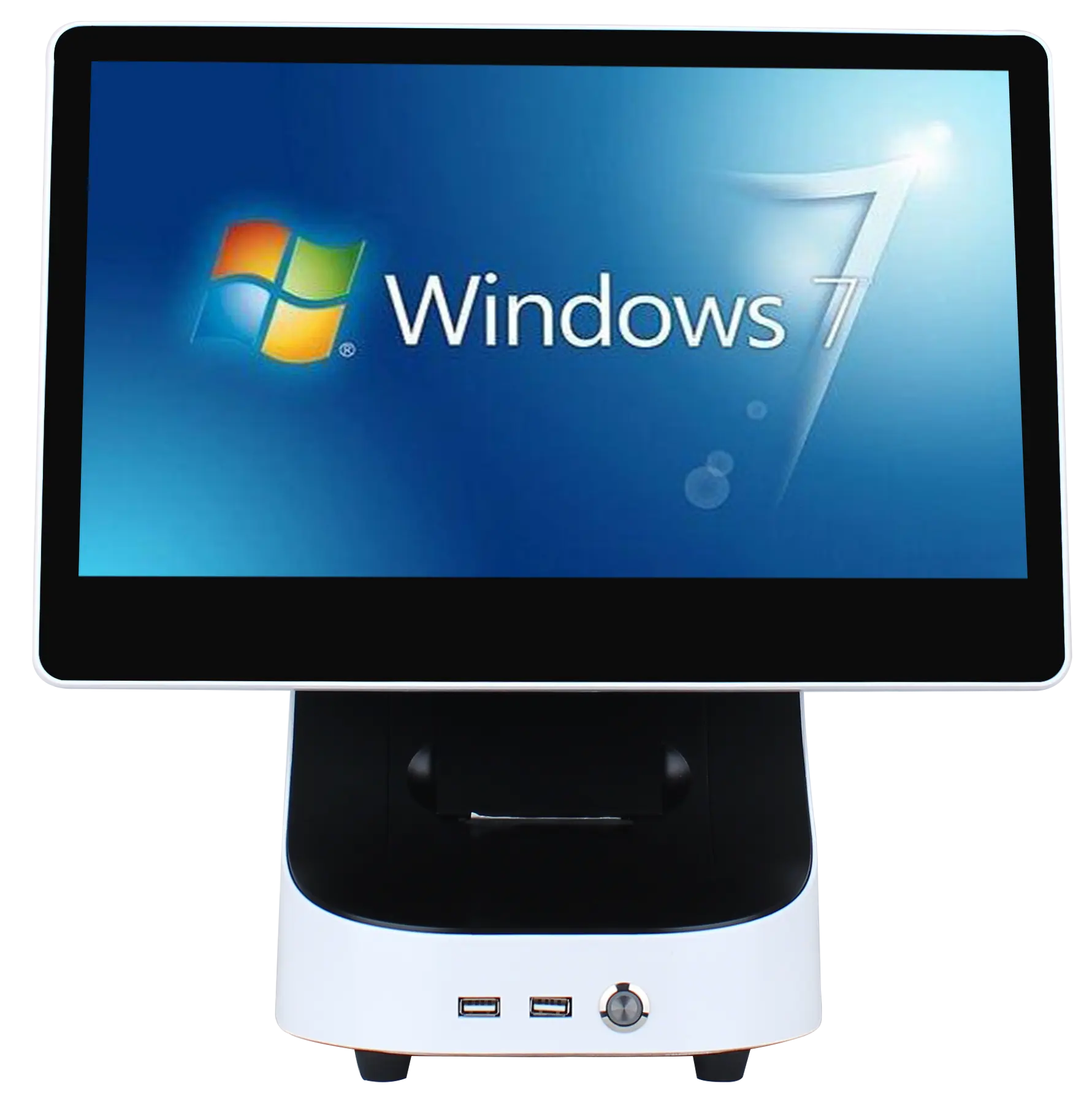 Low price 15.6 inch Windows POS Terminal /POS machine/billing machine with 58mm printer