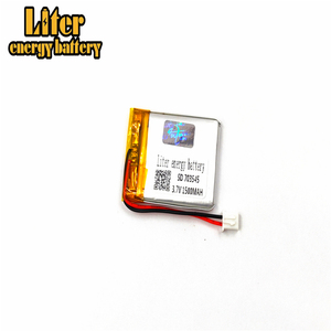 Plug <span class=keywords><strong>2</strong></span>.5-<span class=keywords><strong>2</strong></span> P 703545 1500 mah 3.7 v rechargeable lipo battery li ion polymer battery Solar lithium battery with PCM - Product Image 3