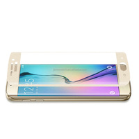 Protecteur d'écran pour samsung galaxy, 3 pièces, couverture complète en verre trempé pour modèles s6 edge plus edge