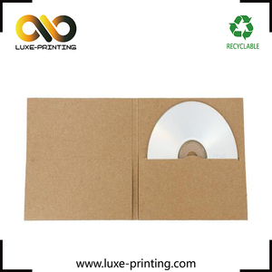 Sobre de papel Kraft con la manga, bolsillo de papel, CD archivo envolvente - Product Image 1