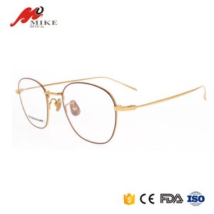 2017 Voguish Air Titane Jaune Montures de lunettes Pour Hommes - Product Image 2