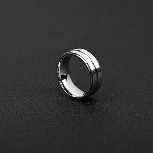 Anillos de <span class=keywords><strong>Lassa</strong></span> de doble cuerda personalizados, de acero inoxidable, a la moda, venta al por mayor - Product Image 4