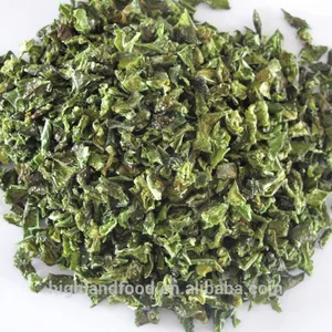 Top Quality Dried Dehydrated Green Bell Pepper