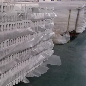चीन से सफेद अशुद्ध लकड़ी प्रबलित वृक्षारोपण शटर louvers