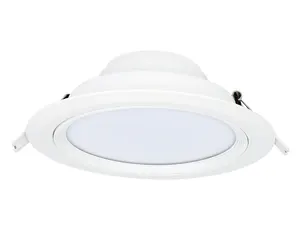 Iluminação embutida pode pote luzes para teto redondo kit de retrofit luminária led 5-6 Polegada alumínio residencial-20-50 100