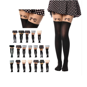 Grigio misto nero stile <span class=keywords><strong>Sexy</strong></span> <span class=keywords><strong>collant</strong></span> da donna alla moda - Product Image 1