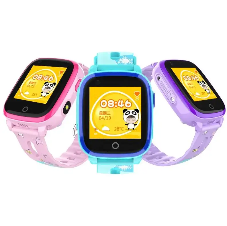 Baby watch for kids smart watch Kid's Green/pink/yellow/black Time best mini 4g phone teacher smart phone watch