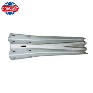 Barandilla de carretera con vigas y accesorios, barandilla de seguridad de acero galvanizado recubierto de Zinc - Product Image 5