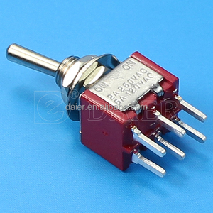 MTS-202-A2 6A 125V DPDT 6Pin ON-ON PCB 2 Cách Chuyển Đổi Công Tắc MTS 202 - Product Image 3