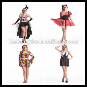 2014 las ventas caliente traje de las señoras <span class=keywords><strong>vestido</strong></span> de lujo hasta glee animadora 20s flapper 70s retro feliz de halloween - Product Image 4
