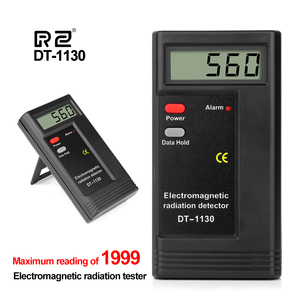 Bức Xạ Điện Từ Detector LCD Kỹ Thuật Số EMF Meter Đo Liều Tester DT1130