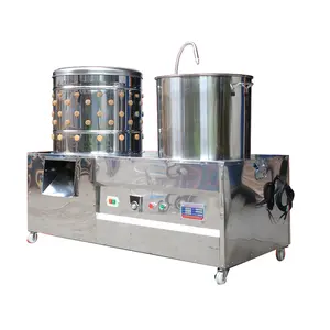 Electric Chicken Boiler Bird Pigeons Poultry Plucker Duck Defeathering Machine in Canada