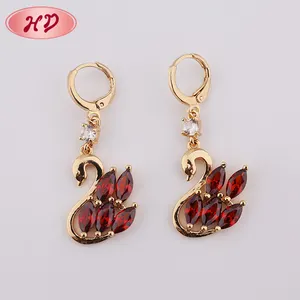 Boucles d'oreilles goutte en Zircon, produit très bon marché fabriqué en chine,