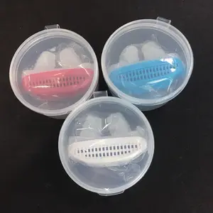 Sağlık malzemeleri anti horlama cihazı Anti horlama ve uyku nefes yardım cihazı hava temizleyici silikon burun mandalı