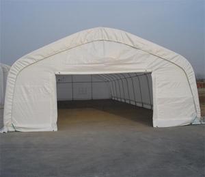 Magazzino Prefabbricato Economico con Struttura in Acciaio Zincato, <span class=keywords><strong>Copertura</strong></span> in PVC Impermeabile, Resistente ai Raggi UV e Ignifuga - Product Image 2