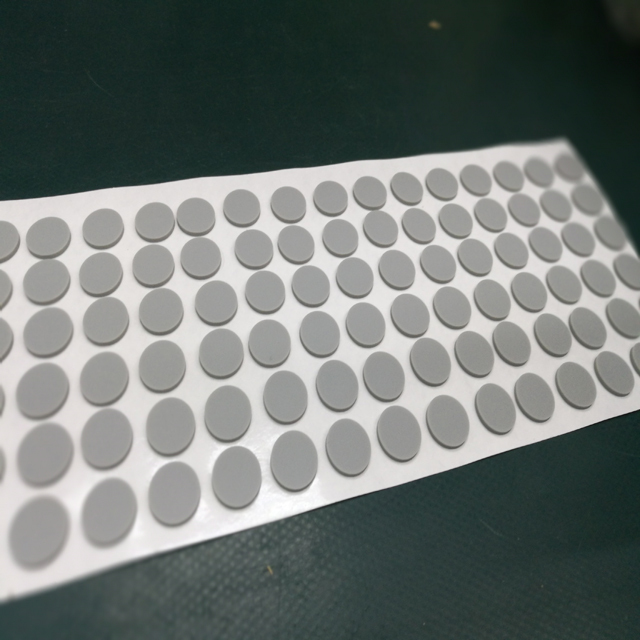 China Supplier Cheap Price JR Brand Silicone Adhesive Feet for Laptop with Cutting Service