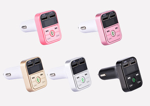 Émetteur <span class=keywords><strong>FM</strong></span> <span class=keywords><strong>Bluetooth</strong></span> pour <span class=keywords><strong>voiture</strong></span> B2, kit mains libres, adaptateur sans fil, <span class=keywords><strong>chargeur</strong></span> universel pour <span class=keywords><strong>voiture</strong></span> - Product Image 5