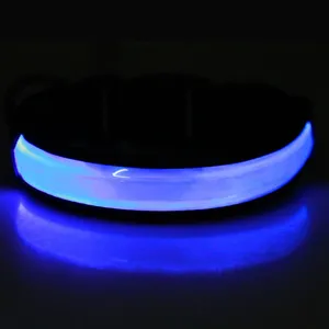 Best Selling Safety LED Pet Dog Collar Making Supplies